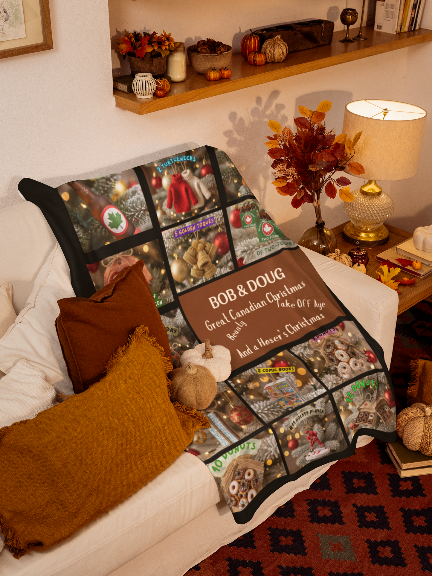 The 13 Days of Christmas Blanket - A Truly Canadian Beauty