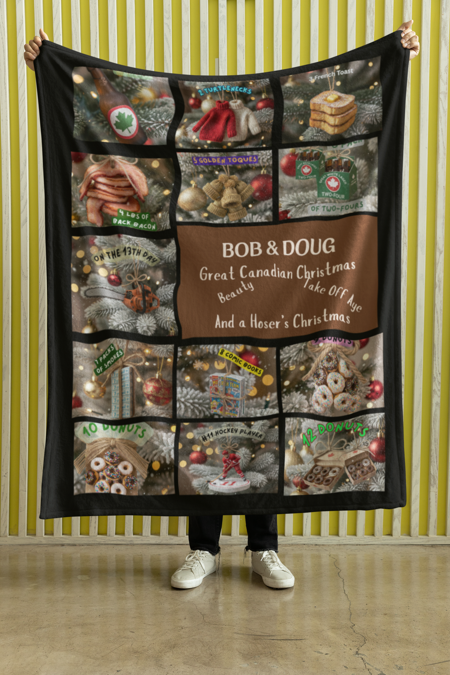 The 13 Days of Christmas Blanket - A Truly Canadian Beauty